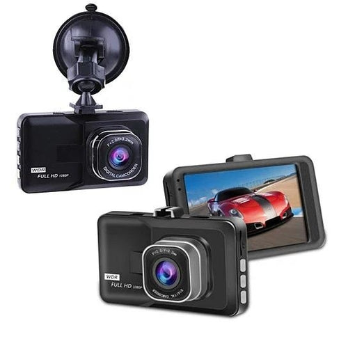 كاميرا لوحة قيادة Black Box بدقة 1080P ومستشعر G وتصوير متواصل للسيارة