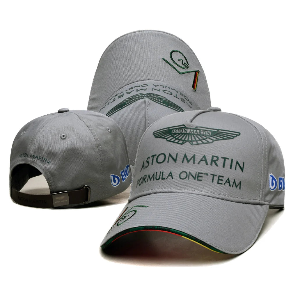 2026 Aston Martin Racing Team Baseball Cap Fernando Alonso Same Style Men Leisure Sunscreen Sun Hat Daily Training Peaked Cap