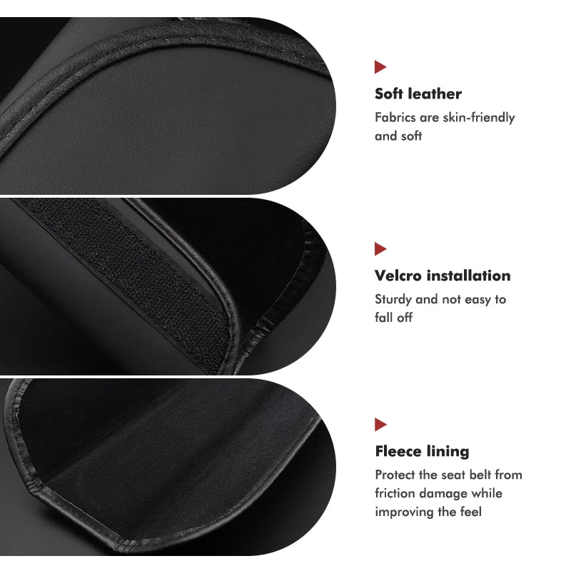 Car Safety Belt Shoulder Cover Strap Padding Protector Pad For Recaro
