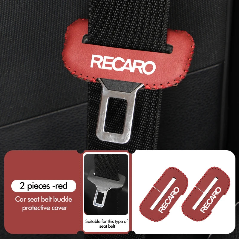Car Seat Safety Buckle Protection Sleeve Adjusting Clip For Recaro