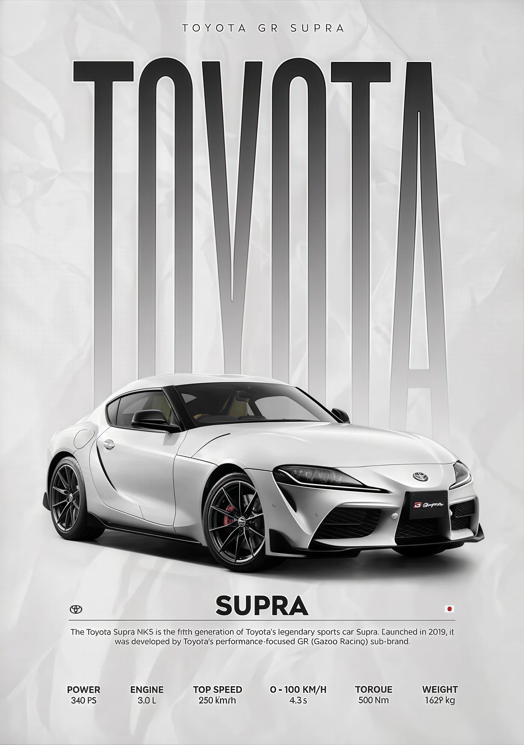 Modern Famous Cars W16 750S Canvas Painting Wall Art Fashion Luxury Sports Car Poster Prints For Living Room Home Decor Gift