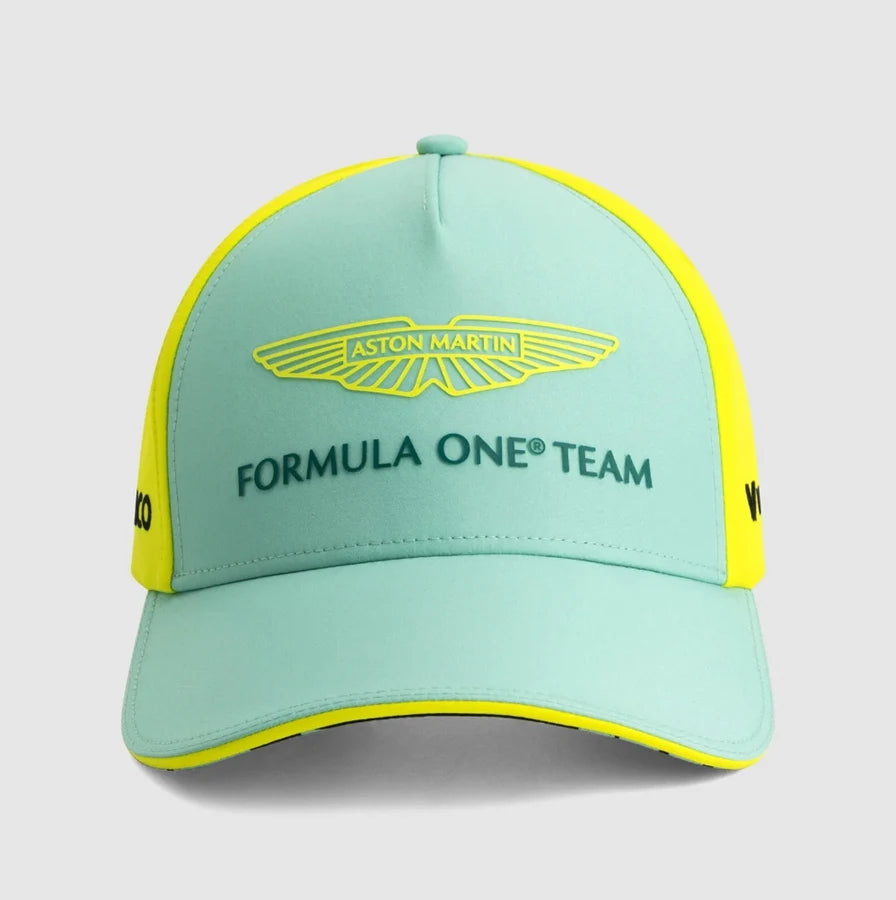 2026 Aston Martin Racing Team Baseball Cap Fernando Alonso Same Style Men Leisure Sunscreen Sun Hat Daily Training Peaked Cap