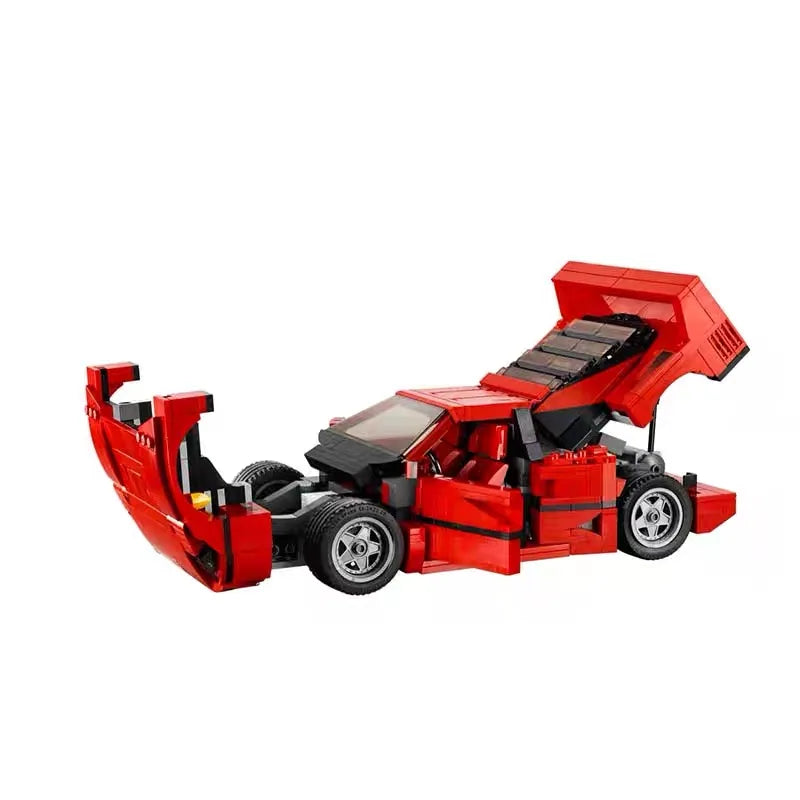 Classic Racing 10248 F40 Compatible MOC-49743 Sports Car 1192 PCS Splicing Assembly Building Block Toy Model DIY Kids Gift