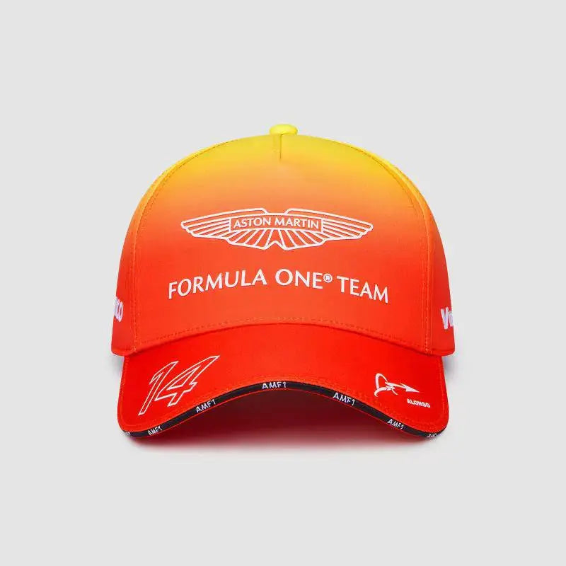 2026 Aston Martin Racing Team Baseball Cap Fernando Alonso Same Style Men Leisure Sunscreen Sun Hat Daily Training Peaked Cap