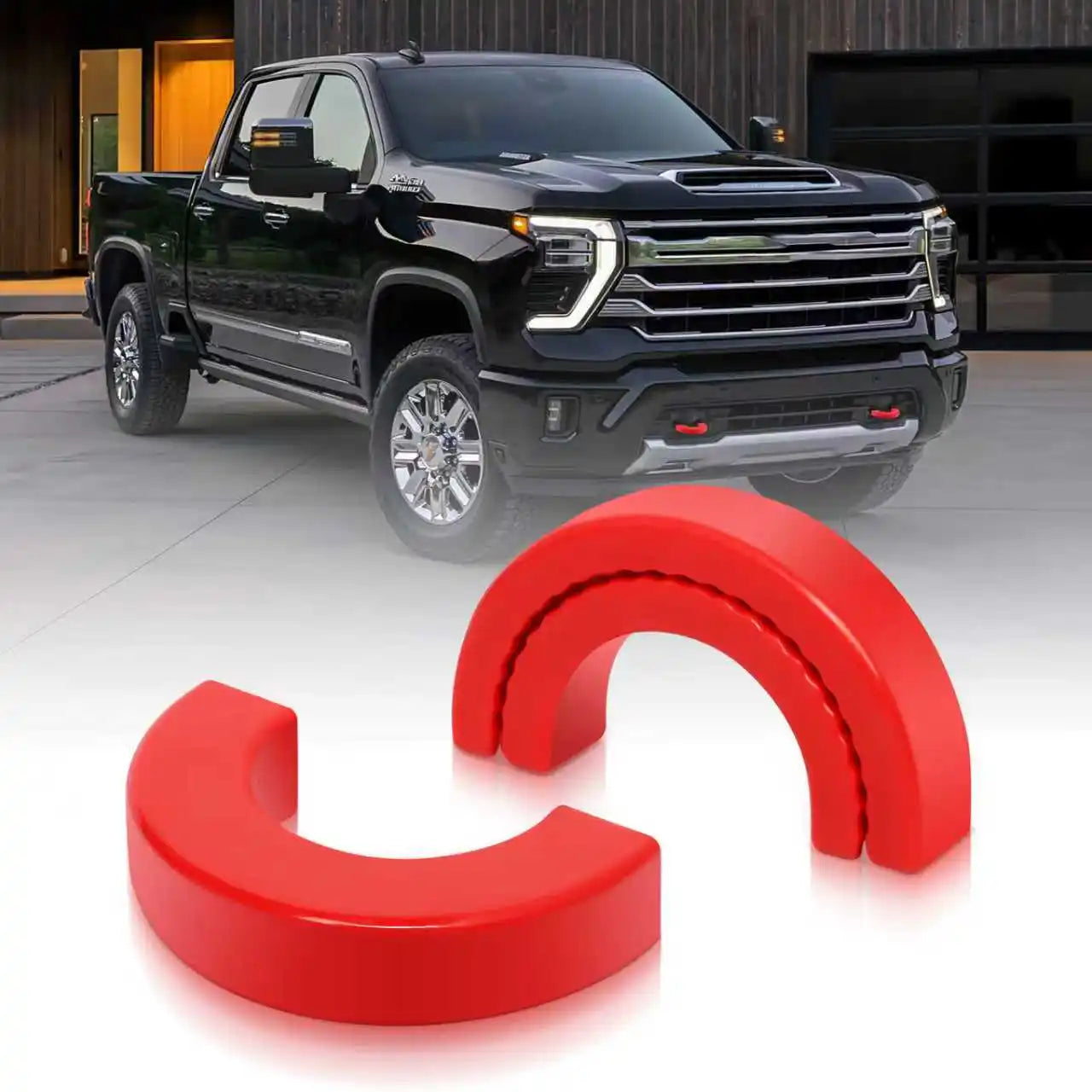 Tow Hitch Covers for Chevy Silverado 1500(2007-2024)&GMC Sierra 1500 (2007-2018), Tow Hook Cover Accessories