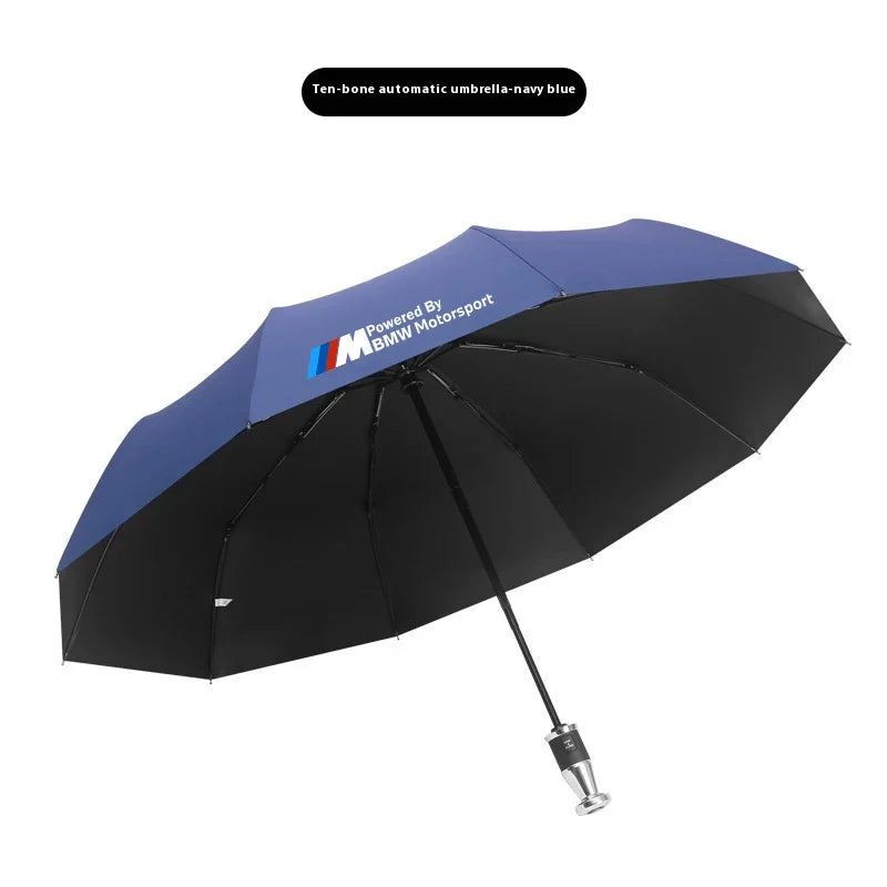 لسيارة BMW M Motorsport F10 F15 F25 F30 G20 G30 E39 E46 E60 E90 X1 X3 X4 X5 X6 X7 مظلة واقية من الشمس قابلة للطي أوتوماتيكية ومقاومة للرياح