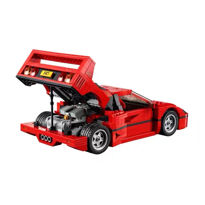 Classic Racing 10248 F40 Compatible MOC-49743 Sports Car 1192 PCS Splicing Assembly Building Block Toy Model DIY Kids Gift