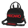 Recaros Logo Print Lunch Bag with Shoulder Strap Insulated Tote Bag for Office Food Storage Portable Thermal Cooler Bento Box