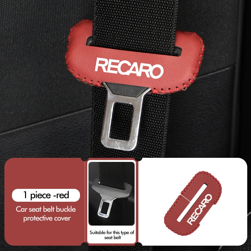 Car Seat Safety Buckle Protection Sleeve Adjusting Clip For Recaro