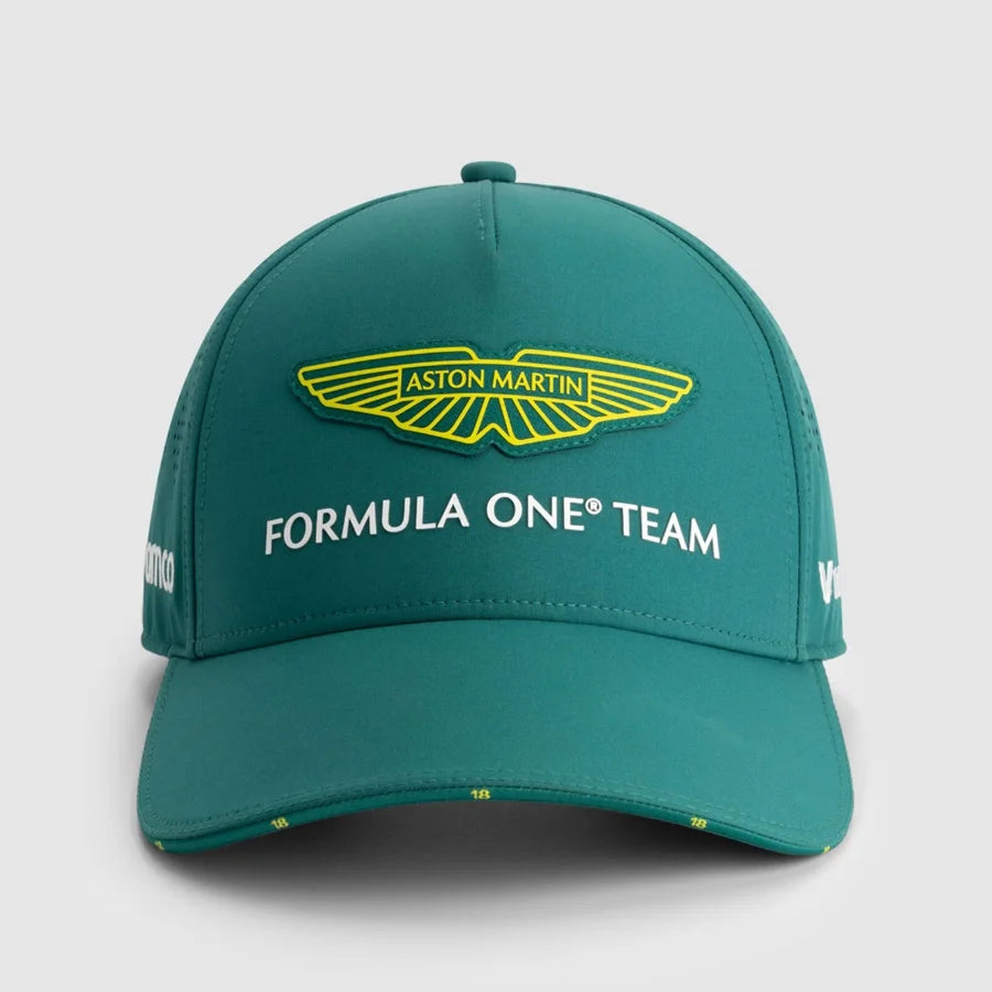 2026 Aston Martin Racing Team Baseball Cap Fernando Alonso Same Style Men Leisure Sunscreen Sun Hat Daily Training Peaked Cap