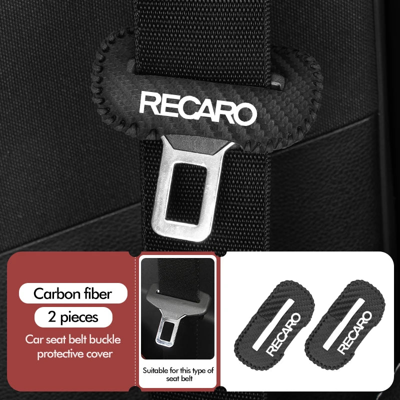 Car Seat Safety Buckle Protection Sleeve Adjusting Clip For Recaro