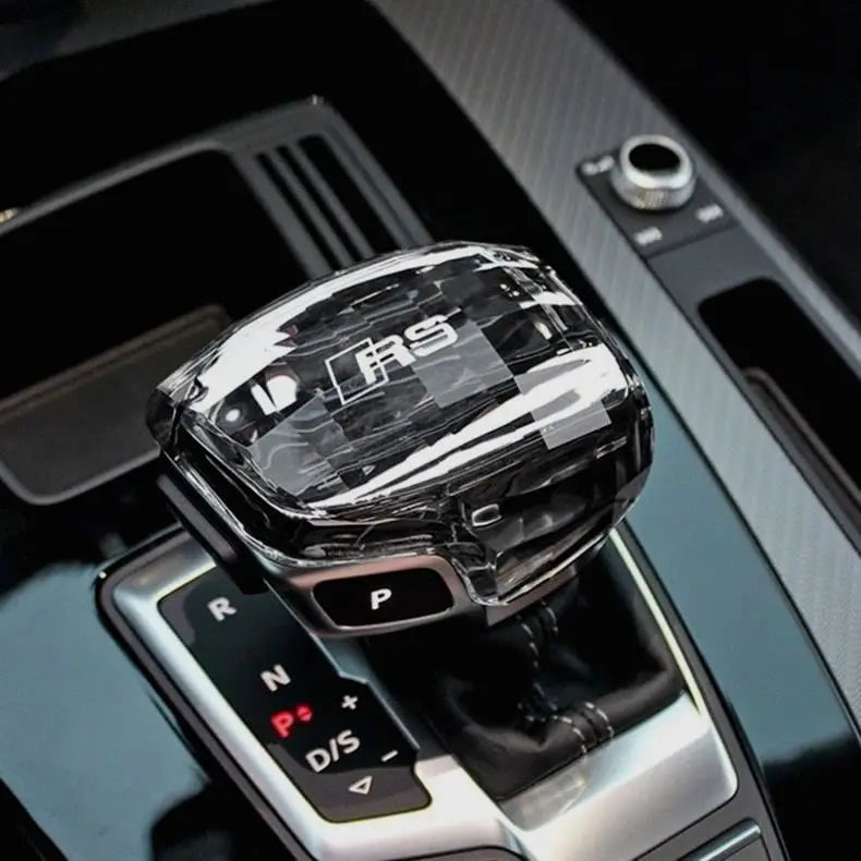 Audi Crystal Gear Shift Handle Head Lever A6 C8 A6L RS7 A7 Q7 RS6 A4 A4L Q5L RS4 RS5 A5 S4 S5 SQ5