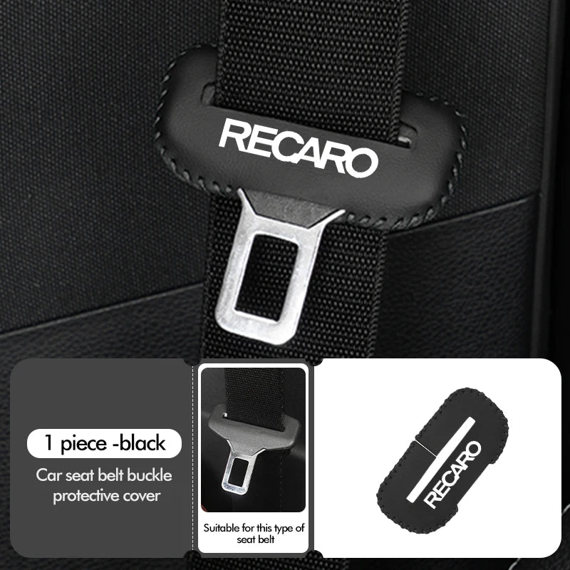 Car Seat Safety Buckle Protection Sleeve Adjusting Clip For Recaro