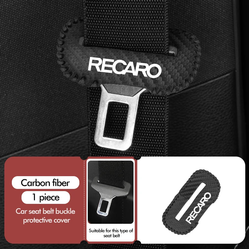 Car Seat Safety Buckle Protection Sleeve Adjusting Clip For Recaro