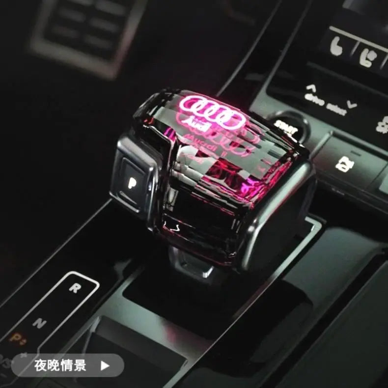 Audi Crystal Gear Shift Handle Head Lever A6 C8 A6L RS7 A7 Q7 RS6 A4 A4L Q5L RS4 RS5 A5 S4 S5 SQ5
