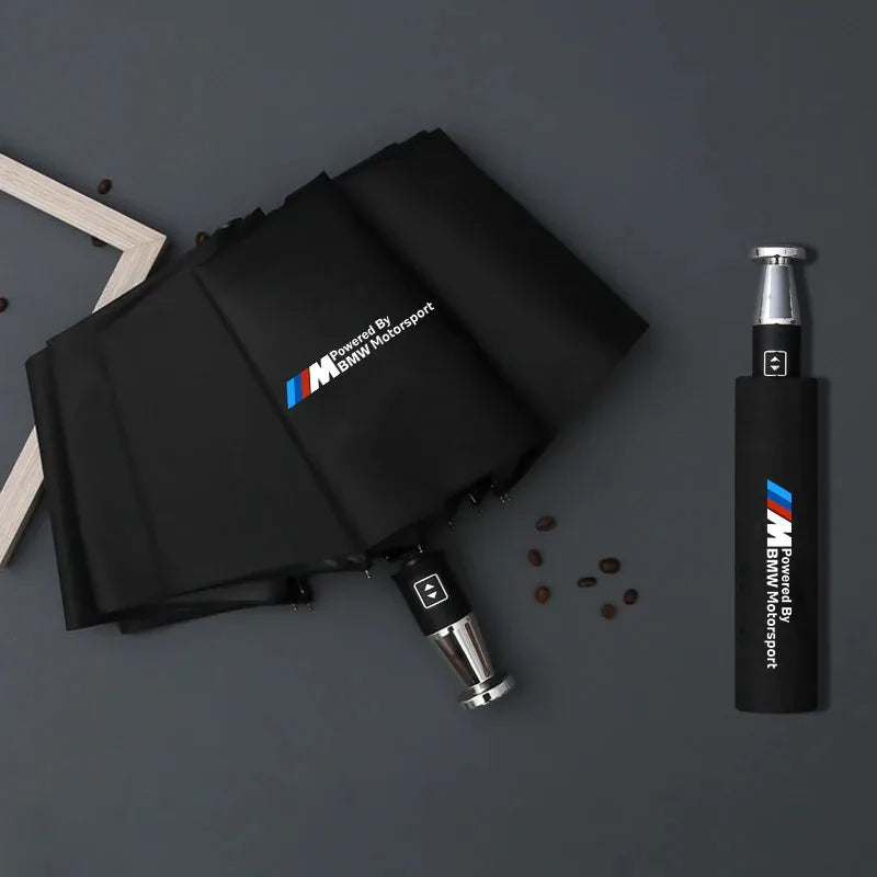 لسيارة BMW M Motorsport F10 F15 F25 F30 G20 G30 E39 E46 E60 E90 X1 X3 X4 X5 X6 X7 مظلة واقية من الشمس قابلة للطي أوتوماتيكية ومقاومة للرياح