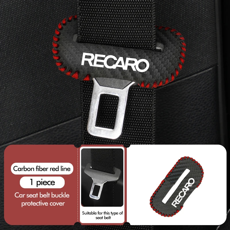 Car Seat Safety Buckle Protection Sleeve Adjusting Clip For Recaro