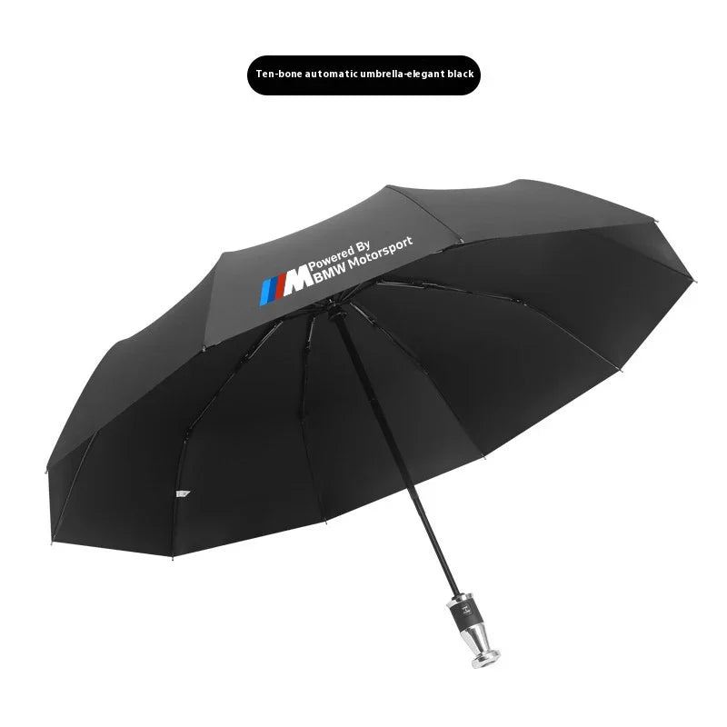 لسيارة BMW M Motorsport F10 F15 F25 F30 G20 G30 E39 E46 E60 E90 X1 X3 X4 X5 X6 X7 مظلة واقية من الشمس قابلة للطي أوتوماتيكية ومقاومة للرياح