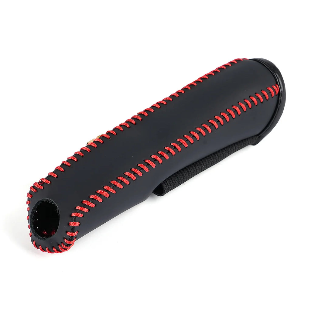 Car Leather Handbrake Cover Protective Sleeve Hand Brake Protection Car Interior Accessories
