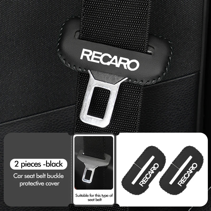 Car Seat Safety Buckle Protection Sleeve Adjusting Clip For Recaro