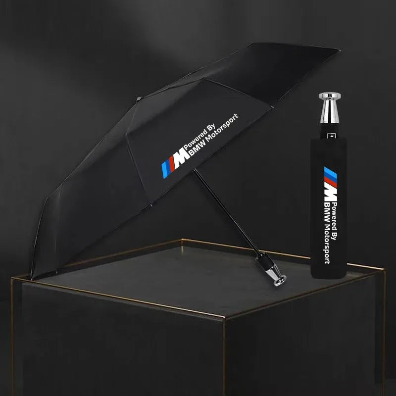 لسيارة BMW M Motorsport F10 F15 F25 F30 G20 G30 E39 E46 E60 E90 X1 X3 X4 X5 X6 X7 مظلة واقية من الشمس قابلة للطي أوتوماتيكية ومقاومة للرياح