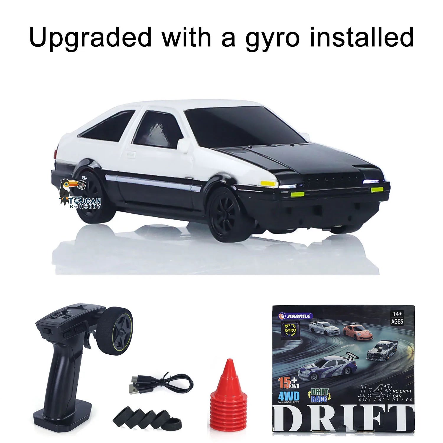 SALE 4WD RTR 1/43 RC Speed Car Four-wheel Drive Radio Control 2.4g Mini Racing Drifting Car Toys High Speed Model Gift for Boys