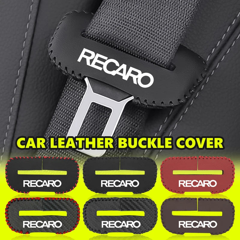 Car Seat Safety Buckle Protection Sleeve Adjusting Clip For Recaro