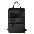 Multifunctional luggage organizer and storage bag, tactical storage bag for car rear seats, hanging rear seat bag