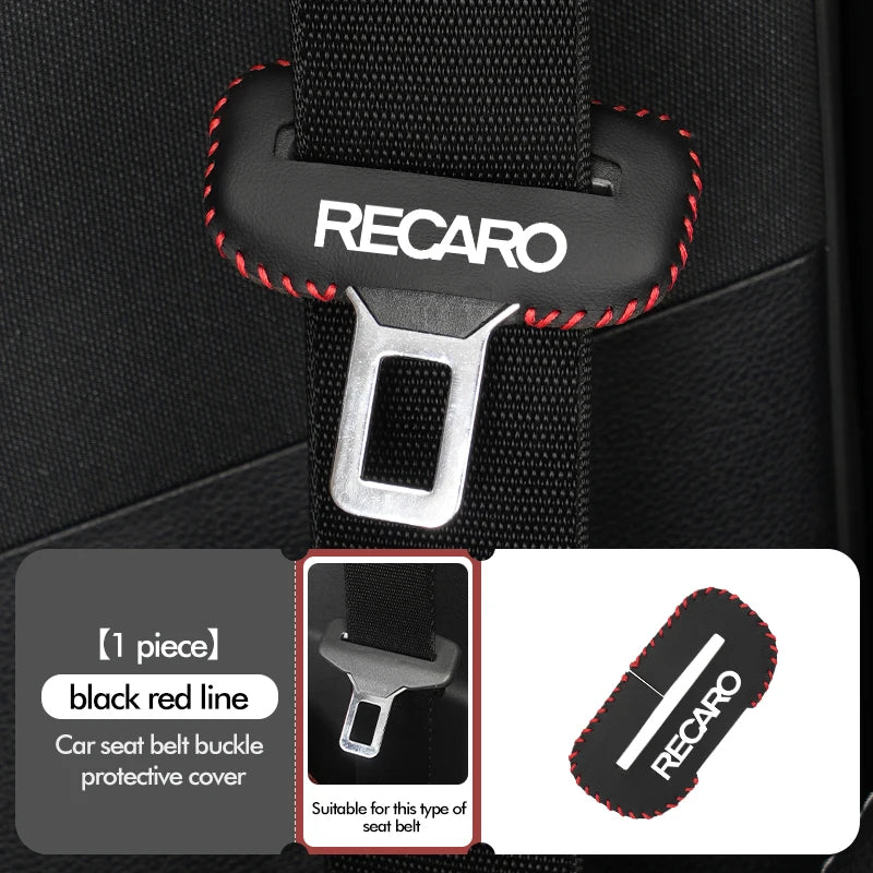 Car Seat Safety Buckle Protection Sleeve Adjusting Clip For Recaro