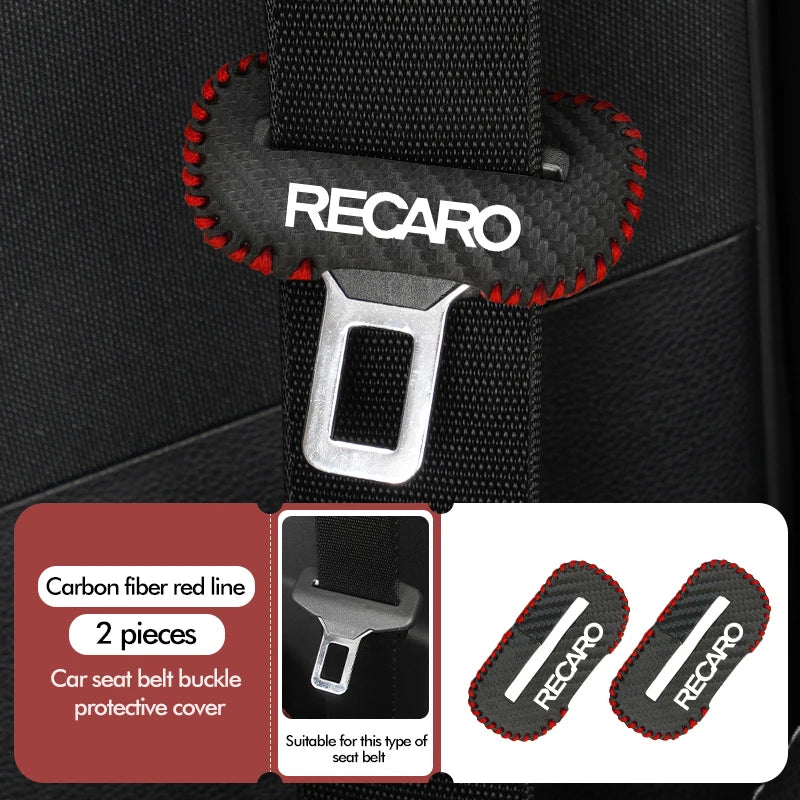 Car Seat Safety Buckle Protection Sleeve Adjusting Clip For Recaro