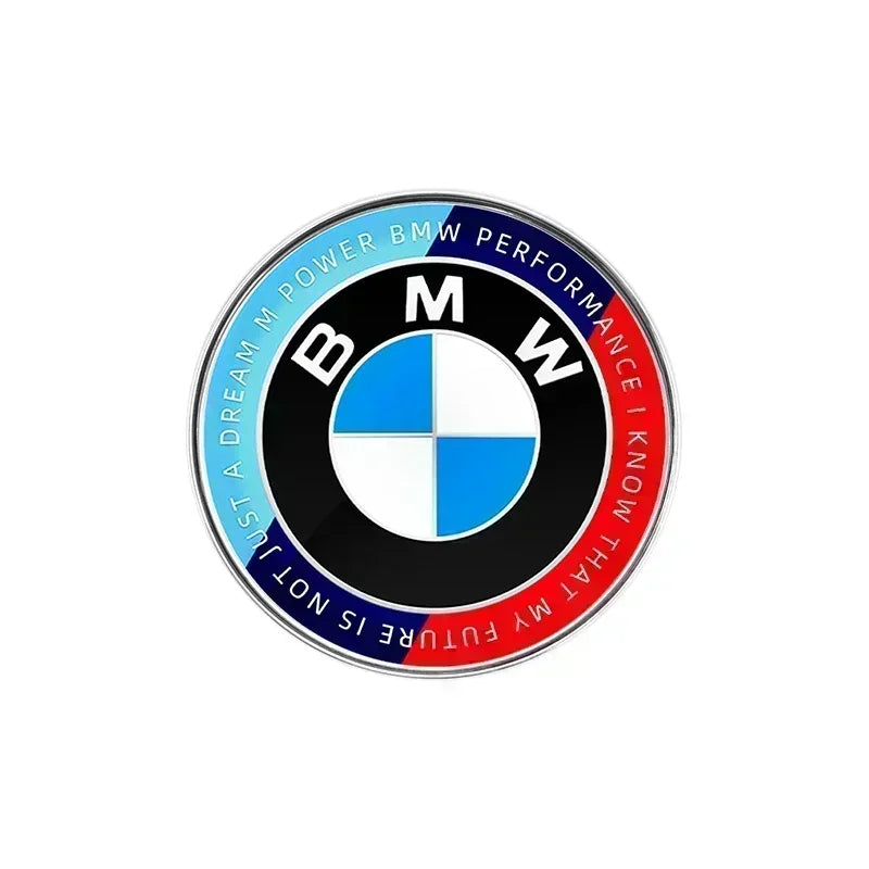 شعار شارة عجلة قيادة السيارة 45 ملم ملصق تزيين تلقائي لسيارات BMW الفئة 1 3 5 7 M Performance M3 M5 F01 F20 F10 F13 F16 F34